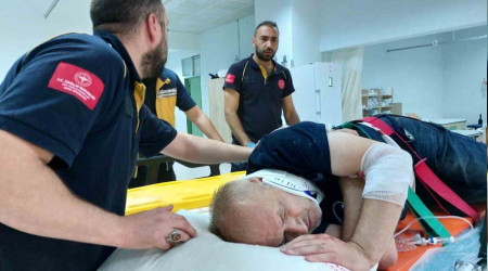 Çıktığı ağaçta 8 metre yükseklikten düştü