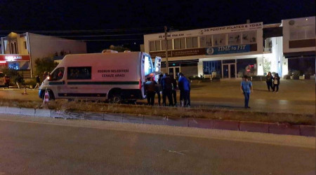 Depremden kat, Bodrum'da trafik kazasnda hayatn kaybetti