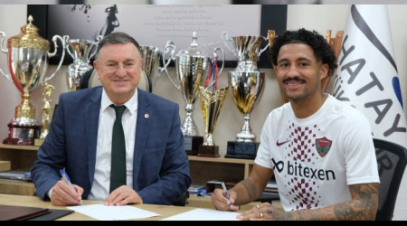 Hatayspor'dan orta sahaya takviye