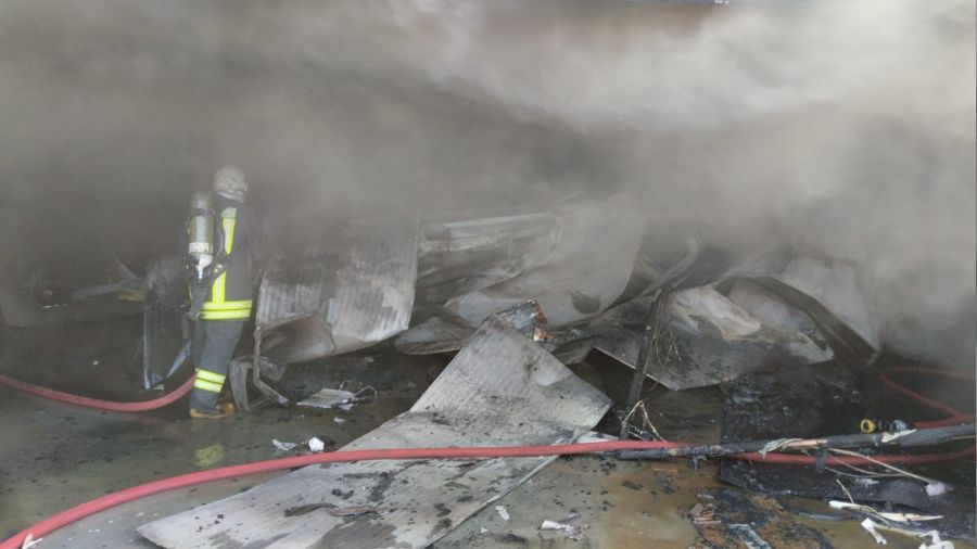 Mega Sanayi Sitesi'nde milyonlarca lira zarar