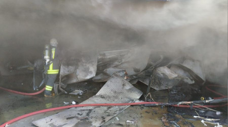 Mega Sanayi Sitesi'nde milyonlarca lira zarar