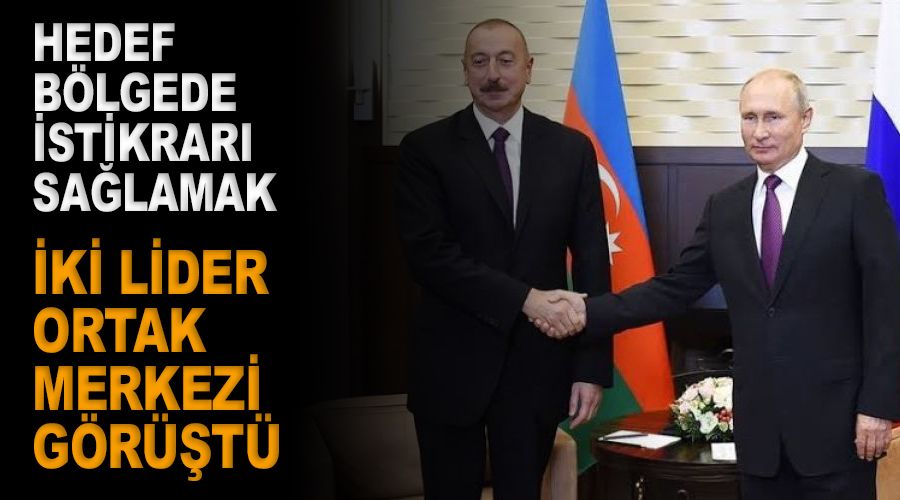 Putin ve Aliyev, Ortak Merkezi grt