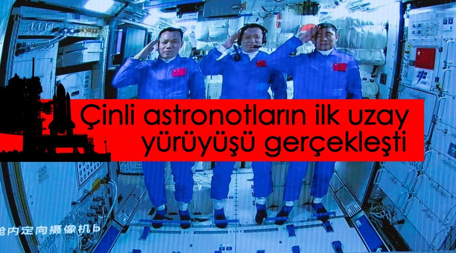 Tarihi an: inli astronotlarn ilk uzay yry gerekleti