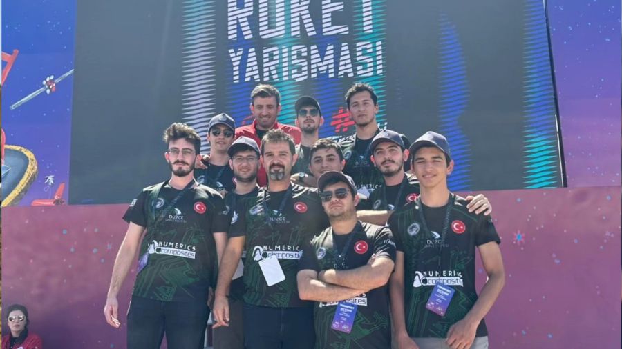 TEKNOFEST'te Türkiye 2.'si oldular