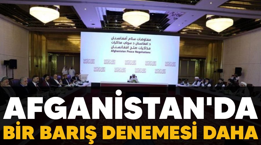 Afganistan'da bir barış denemesi daha