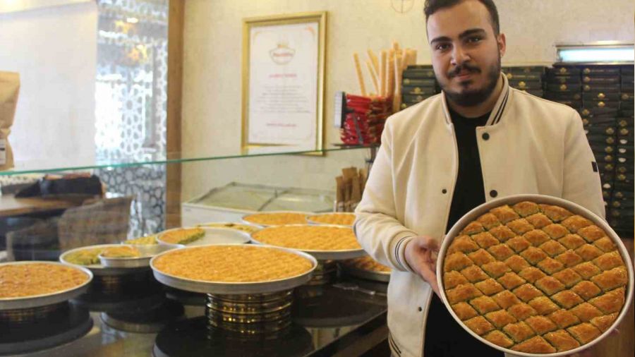 Baklavacıların Ramazan yoğunluğu başladı