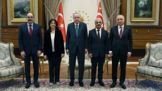 Cumhurbaşkanı Erdoğan, DEM Parti heyetini kabul etti
