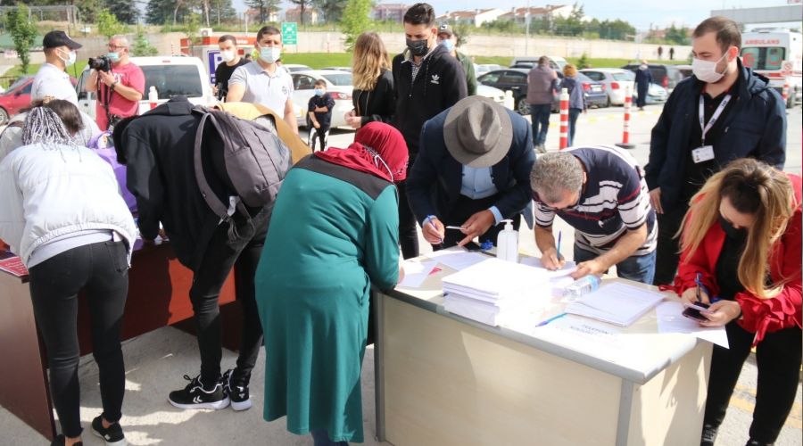Eskişehir'de aşıya yoğun talep