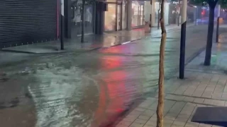 Kırklareli'nde sağanak yağış hayatı olumsuz etkiledi