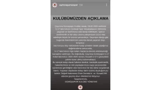 Oyundan atlnca hakemi baklayan gencin kulb ligden ekildi