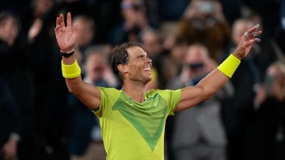 Rafael Nadal, kortlara veda etti