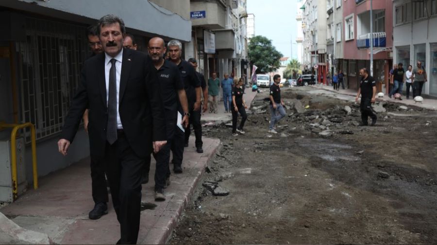 Samsun'daki selin ardından ekipler yaraları sarıyor