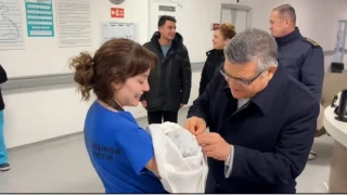 Sinop'ta yeni yılın ilk bebeği Eren