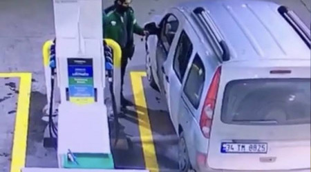 Yakıt aldı ücretini ödemeden kaçtı