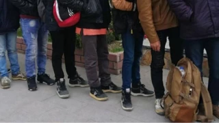 Amasya'da 13 kaçak göçmen yakalandı