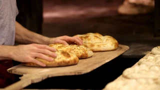 Fırınlarda pide mesaisi başladı