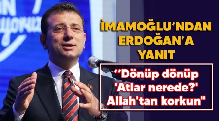 İmamoğlu'ndan Erdoğan'a yanıt