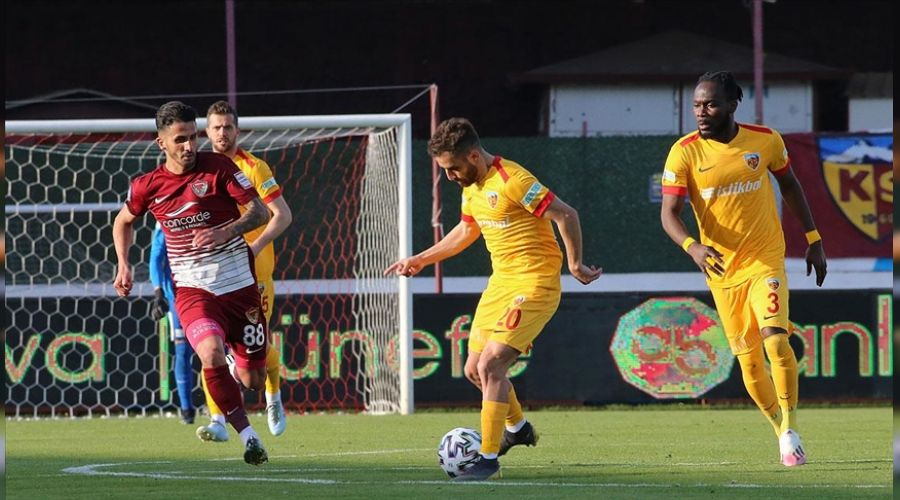 Kayserispor'dan Hatay'da önemli galibiyet