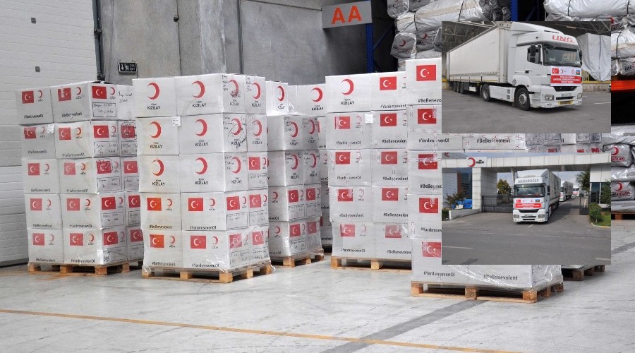 Kızılay'dan Azerbaycan'a yardım eli