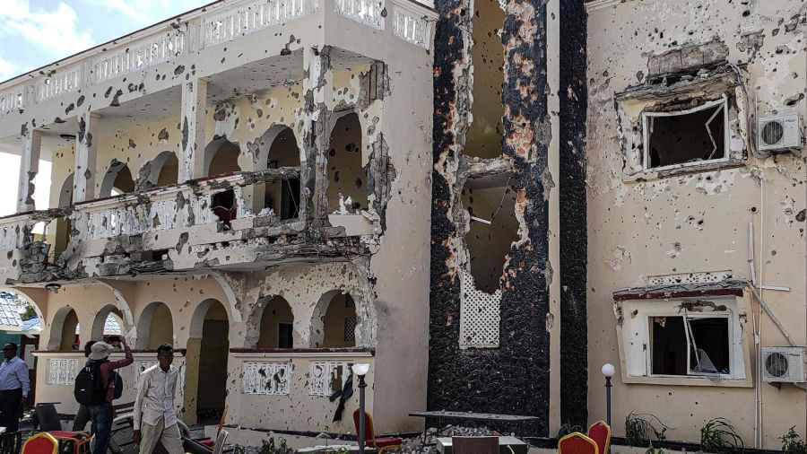 Somali'deki otel saldırısında 10 kişi öldü