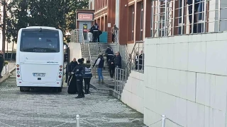 Yalova'da yakalanan 25 şüpheli adliyeye sevk edildi