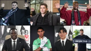 Beşiktaş'ta ‘değişim’ 7 yeni isimle sürdü