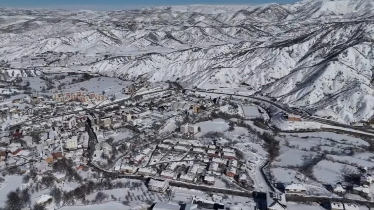 Bitlis'in doal gzellikleri havadan grntlendi