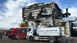 Elektrik üretim tesisinde çıkan yangın kontrol altına alındı