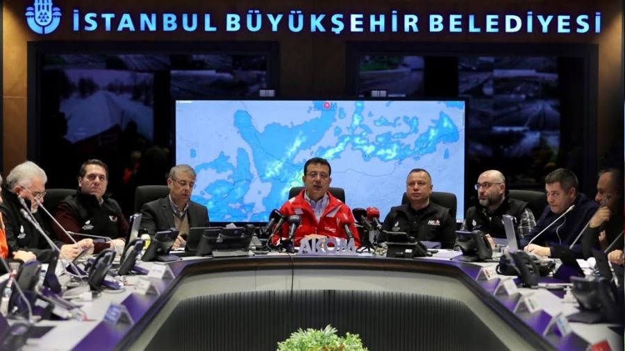 İmamoğlu, İstanbulluları kar yağışına karşı uyardı