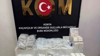 Konya'da evde kaçak klinik operasyonu