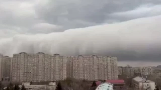 Raf bulutları hem hayranlık hem de endişe dolu anlar yaşattı