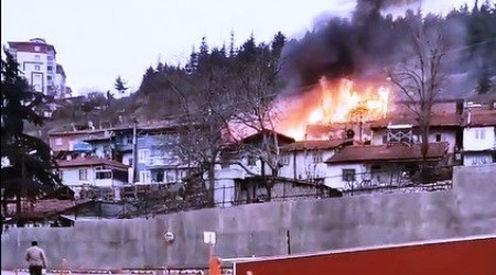 Tokat'ta 3 ev alevlere teslim oldu