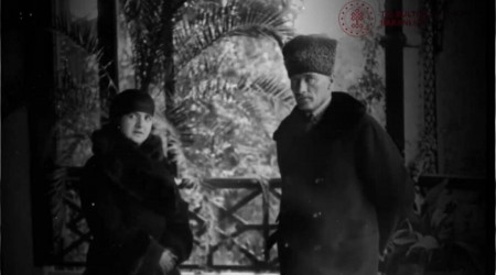 Atatürk'ün hiç bilinmeyen görüntüleri yayınlandı