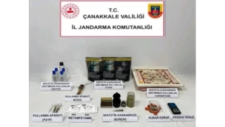 Çanakkale'de uyuşturucu operasyonu