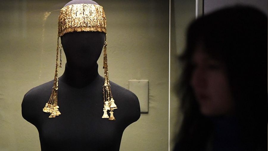 Türkiye'den çalınan altınlar Moskova'da sergiye çıktı