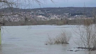 Edirne'de taşkın riski merkezde azaldı