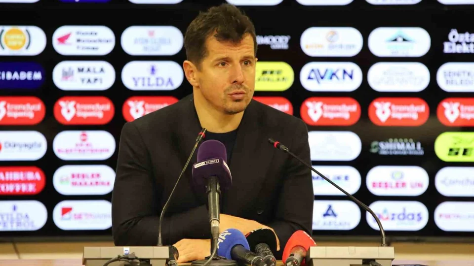 Emre Belözoğlu: 'Çok fazla söylenecek bir şey yok'