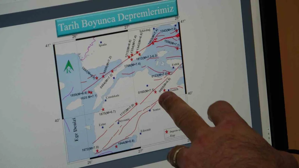 Prof. Dr. Tolga Bekler: "Biga mikro deprem aktivitesinin de en çok olduğu bölgelerden bir tanesi"