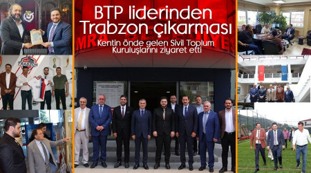 BTP liderinden Trabzon karmas