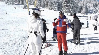 Uludağ'da sömestr hareketliliği zirveye çıktı