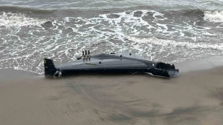 Ordu'da sahilde insansız hava aracı parçası bulundu